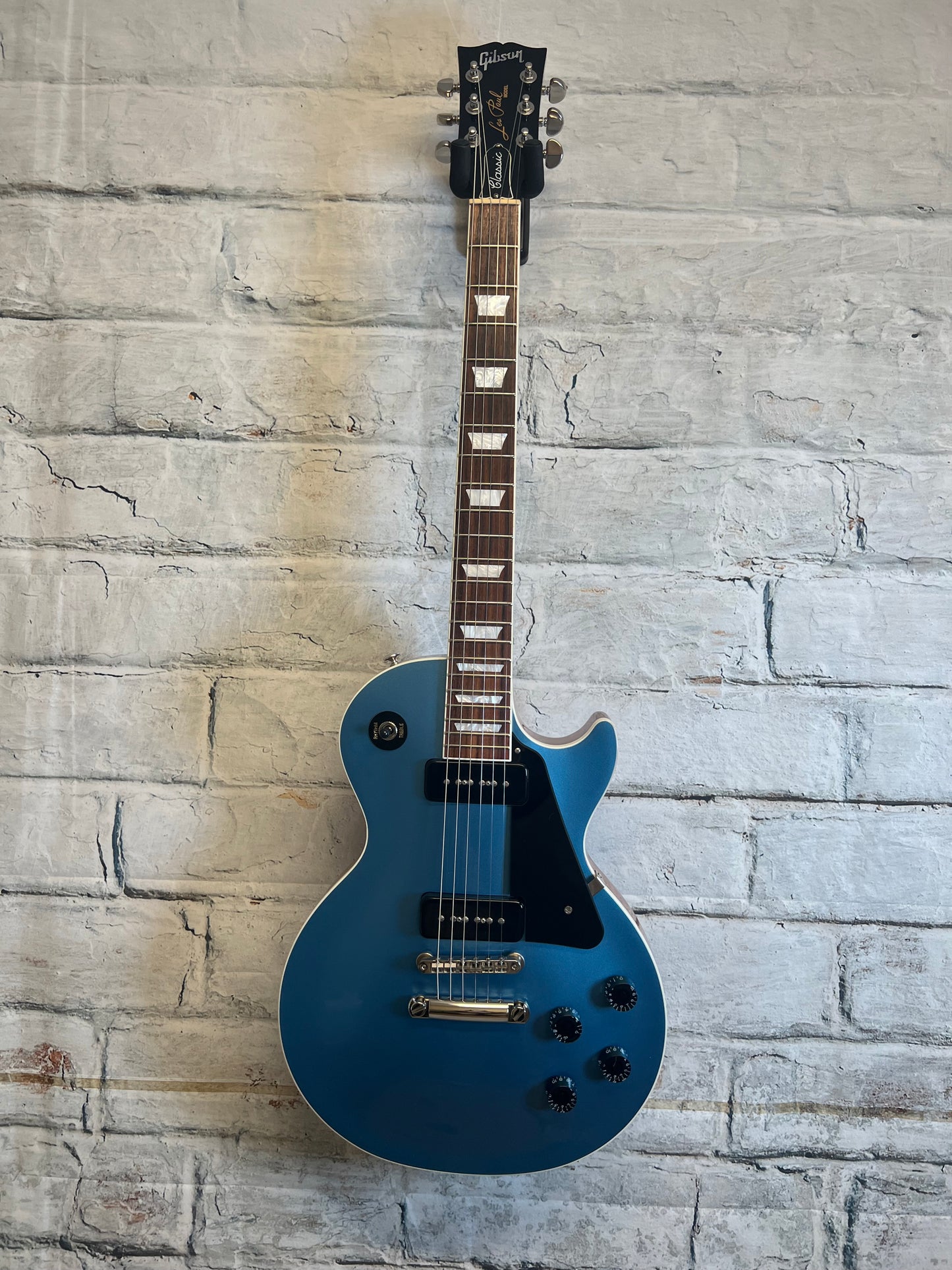 Used Gibson Les Paul Classic P-90 Pelham Blue with Hardshell Case