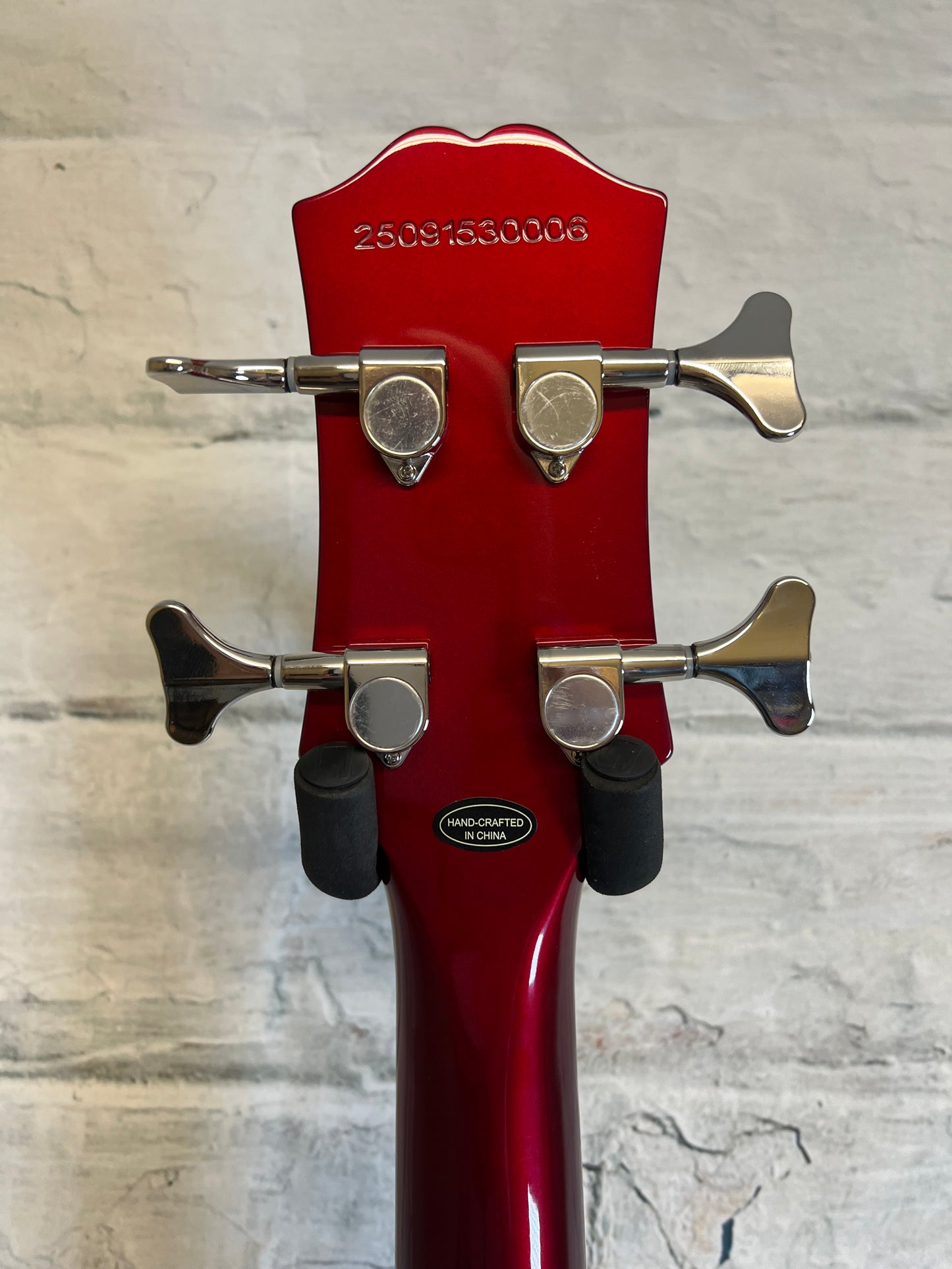 Epiphone Embassy Bass Sparkinlg Burgandy