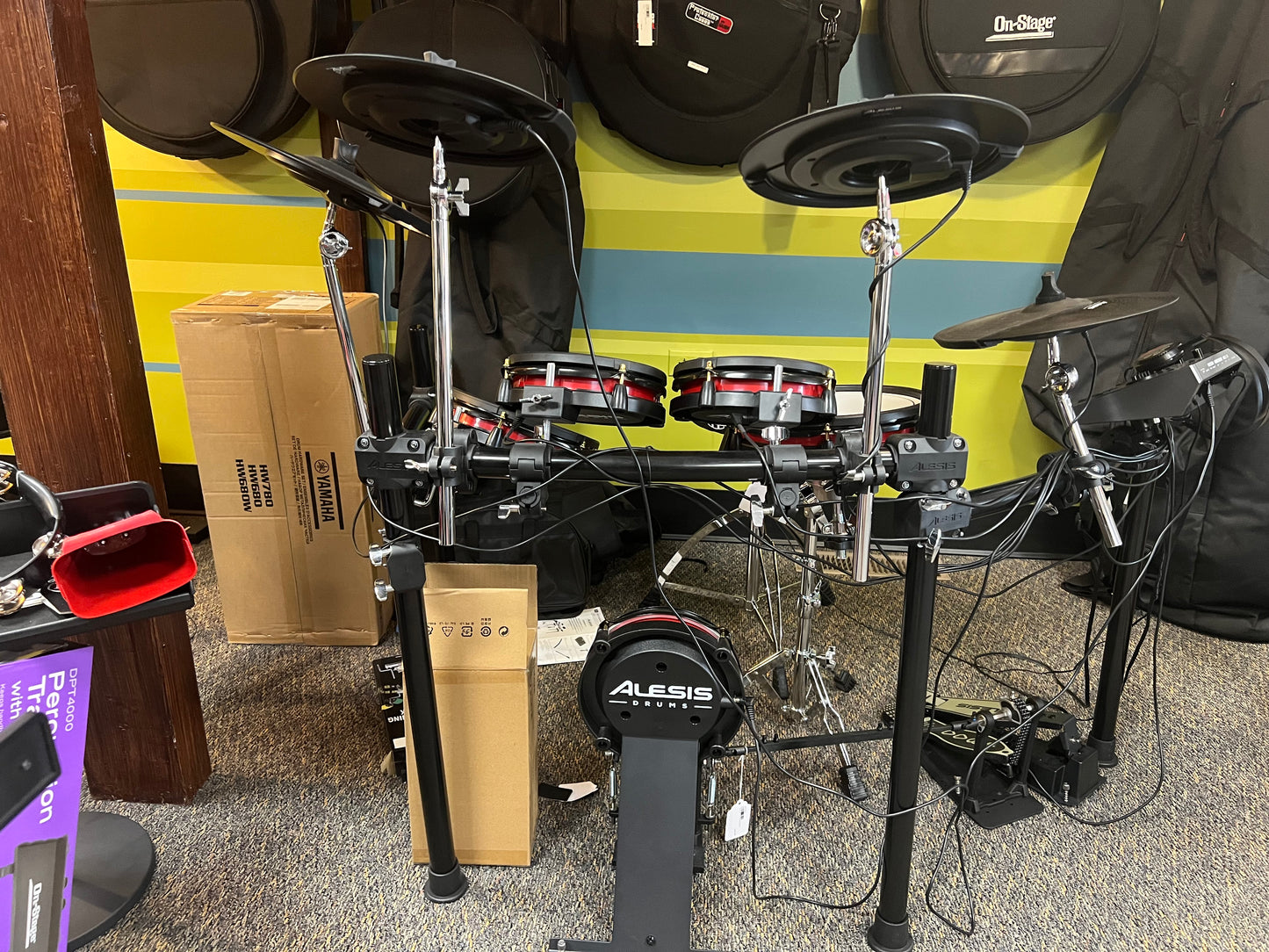 Used Alesis Crimson III electric drum set