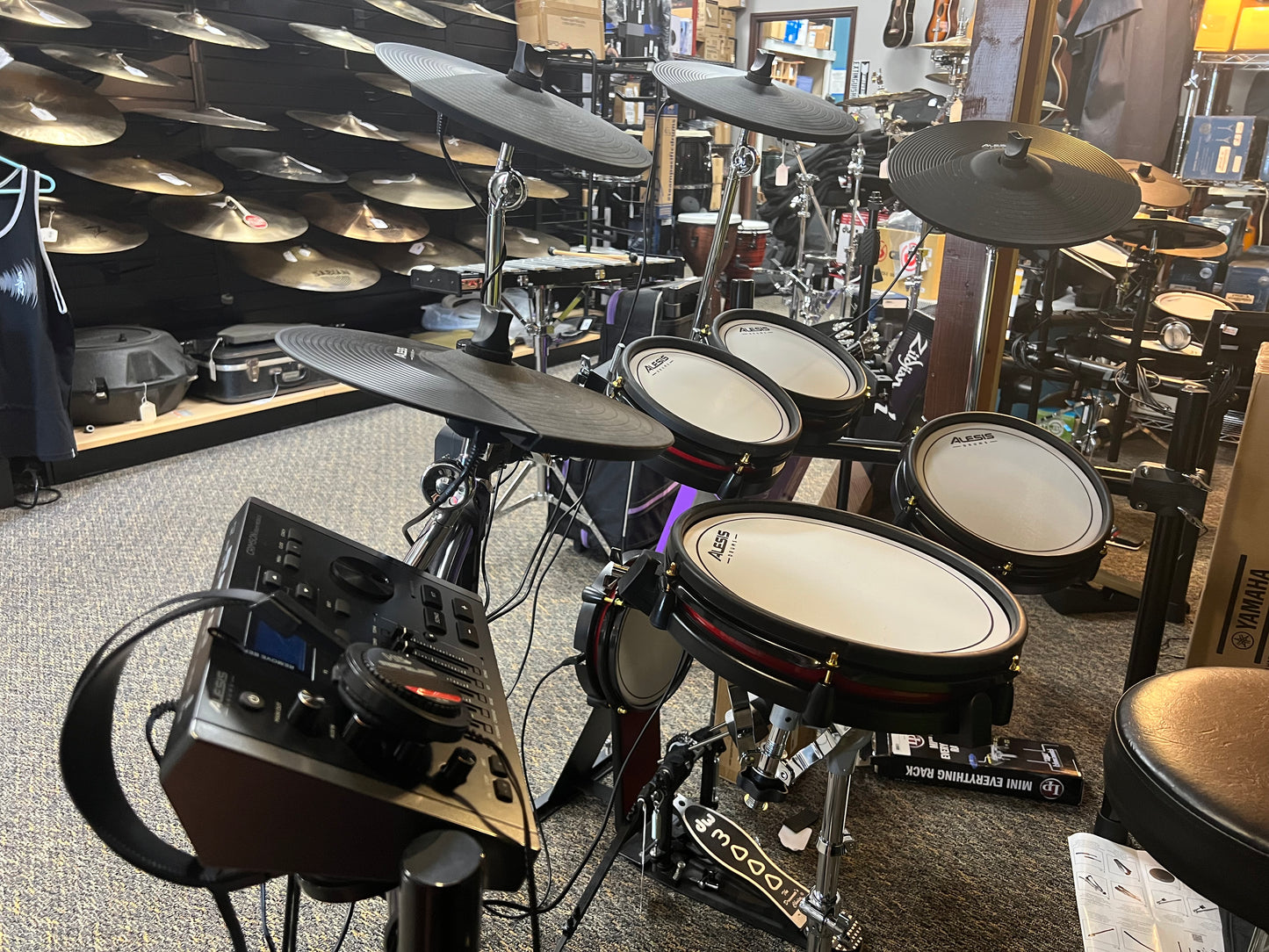 Used Alesis Crimson III electric drum set