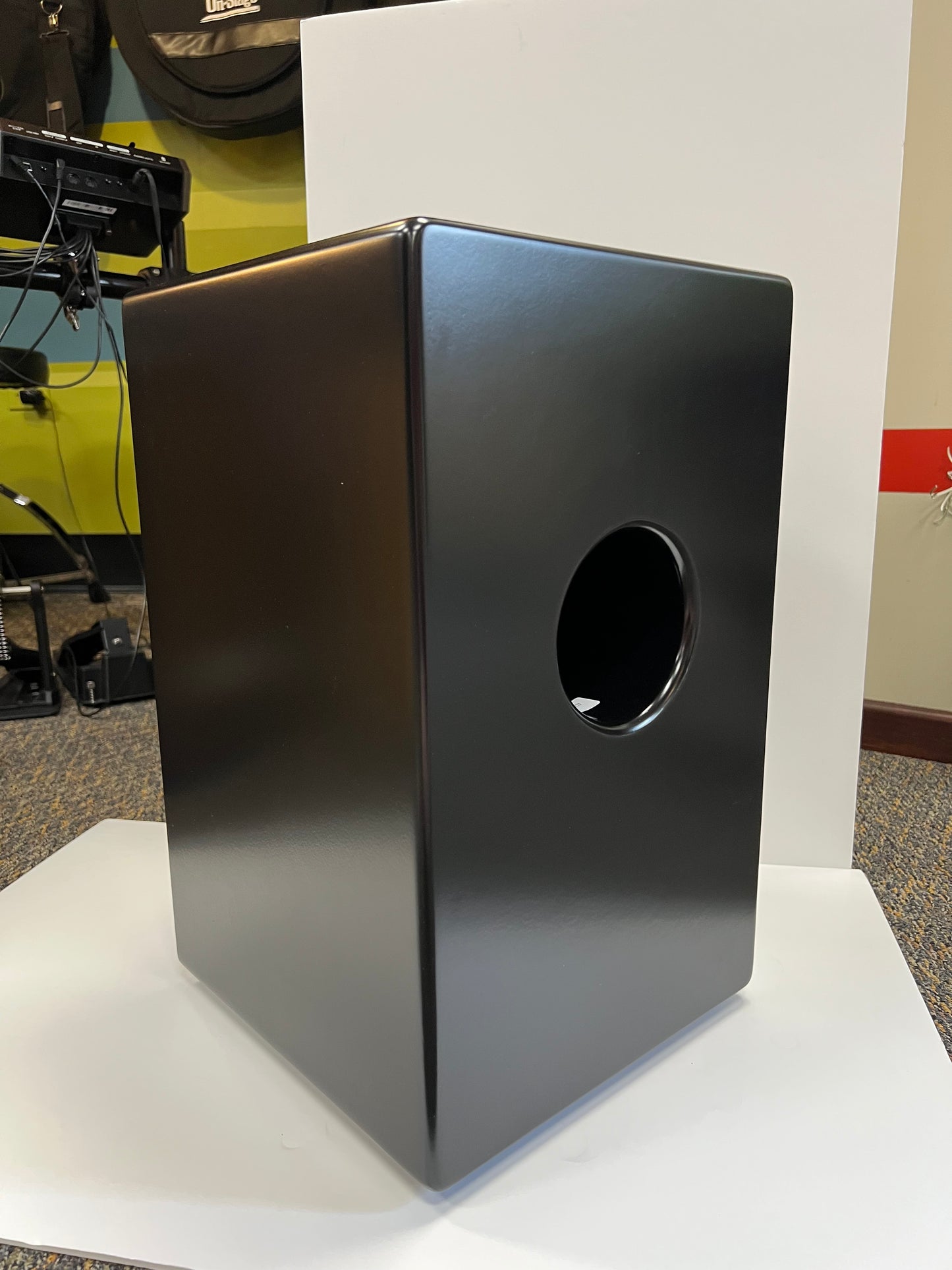 Latin Percussion Black Box II Cajon- Black