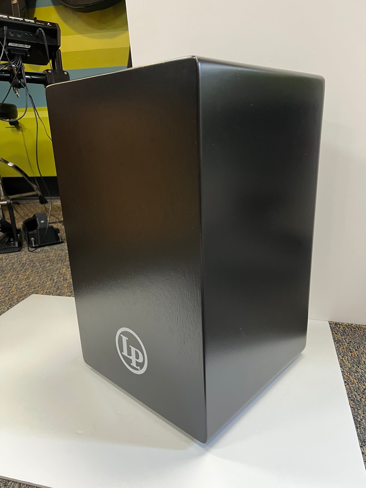 Latin Percussion Black Box II Cajon- Black