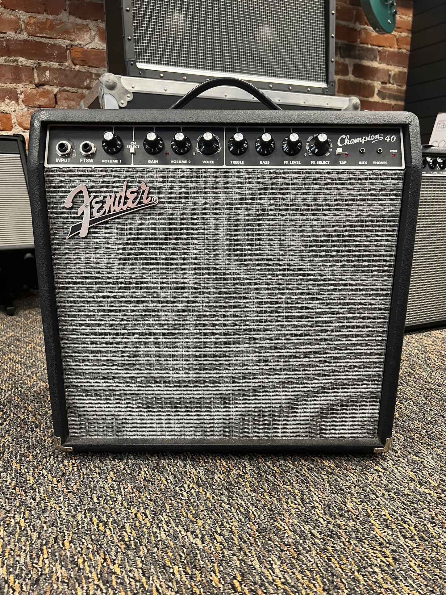 Used Fender Champion 40 Electric Guitar Amplifier