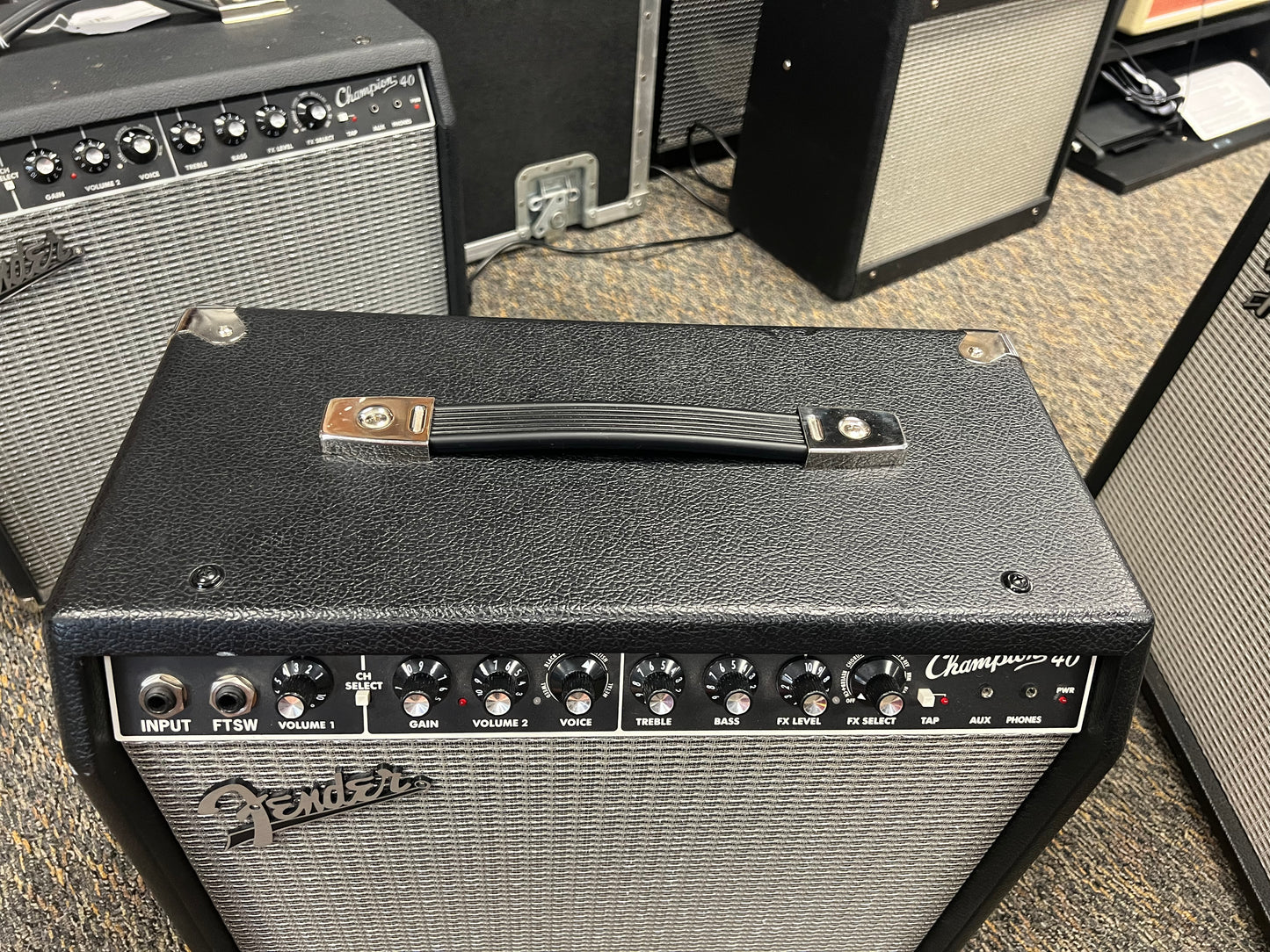 Used Fender Champion 40 Electric Guitar Amplifier
