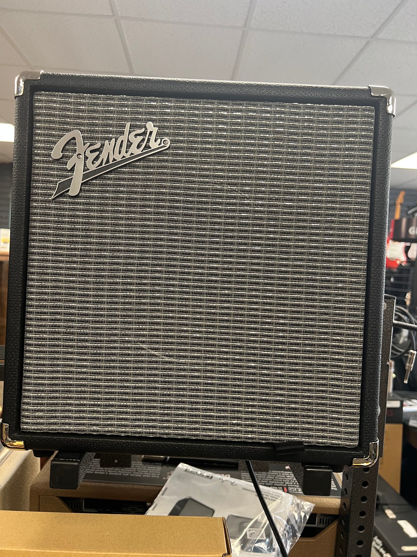 Used Fender Mustang GTX50 with Cover and Foot switch