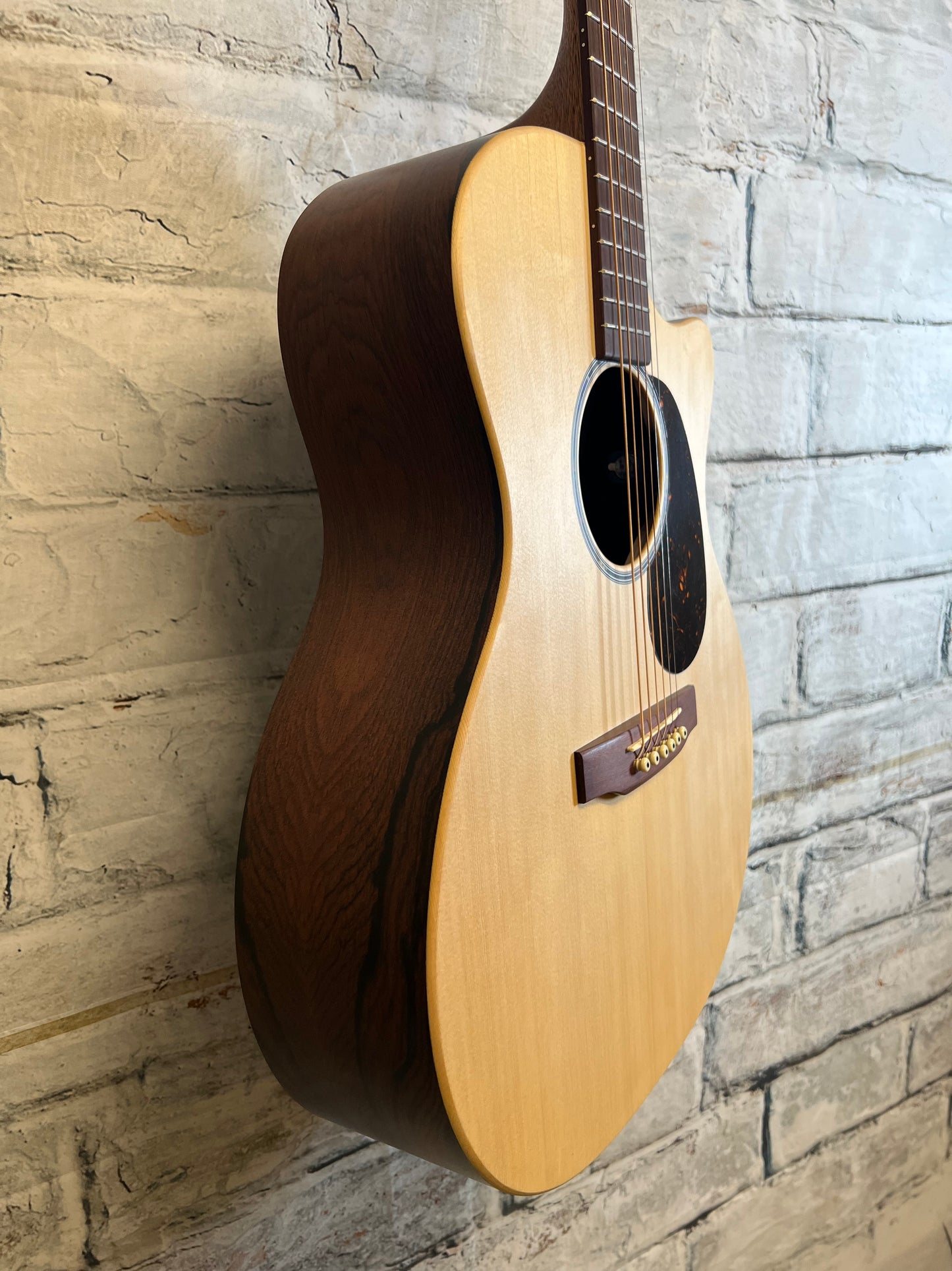 Martin X Series Acoustic Guitar with Cocobolo Back and Sides