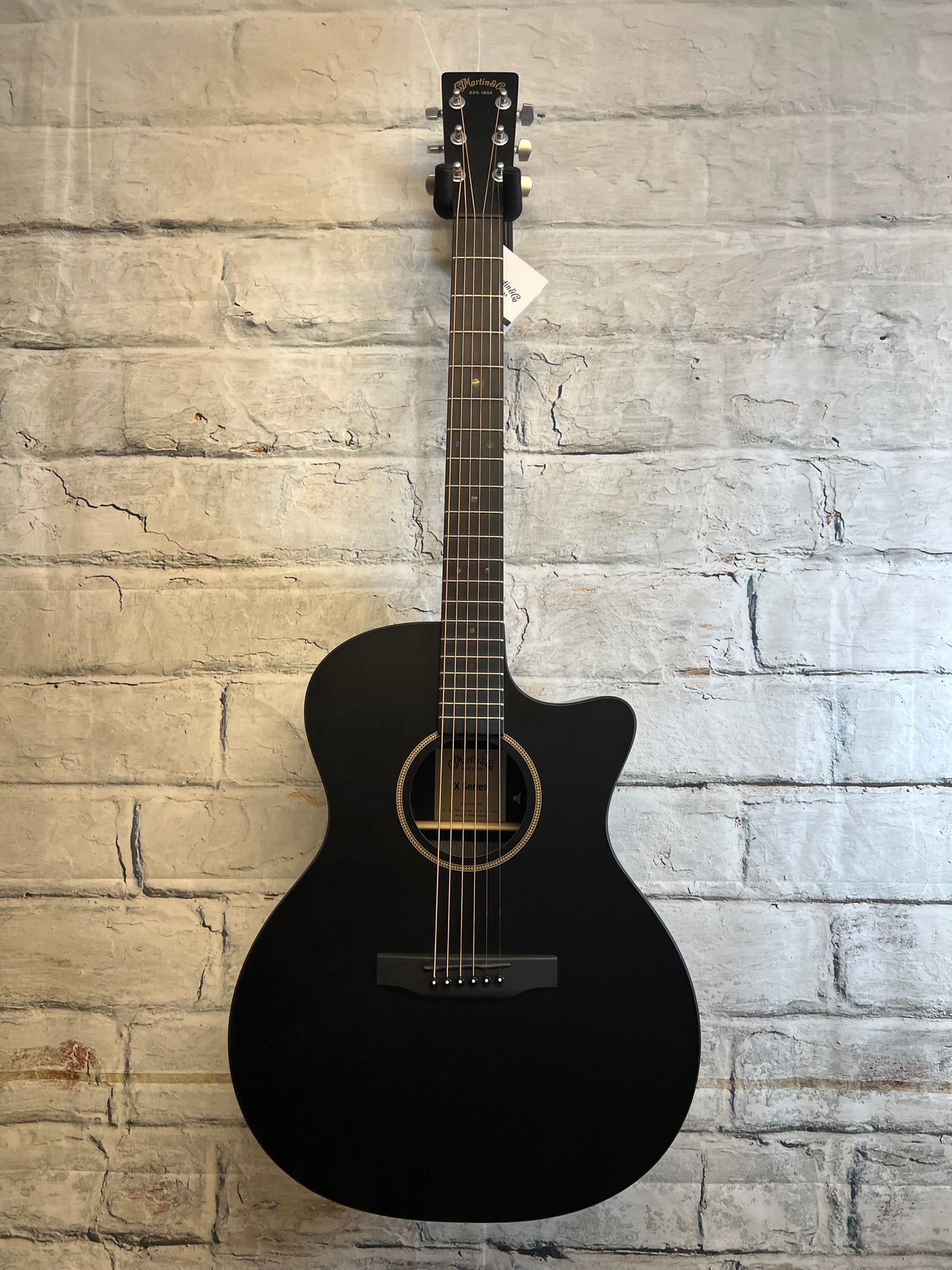 Martin GPC-X1E Grand Performance Acoustic-Electric Guitar-Black