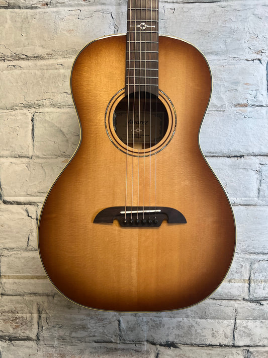 Alvarez Masterworks Parlor Acoustic Electric Guitar-SHADOWBURST with Bag