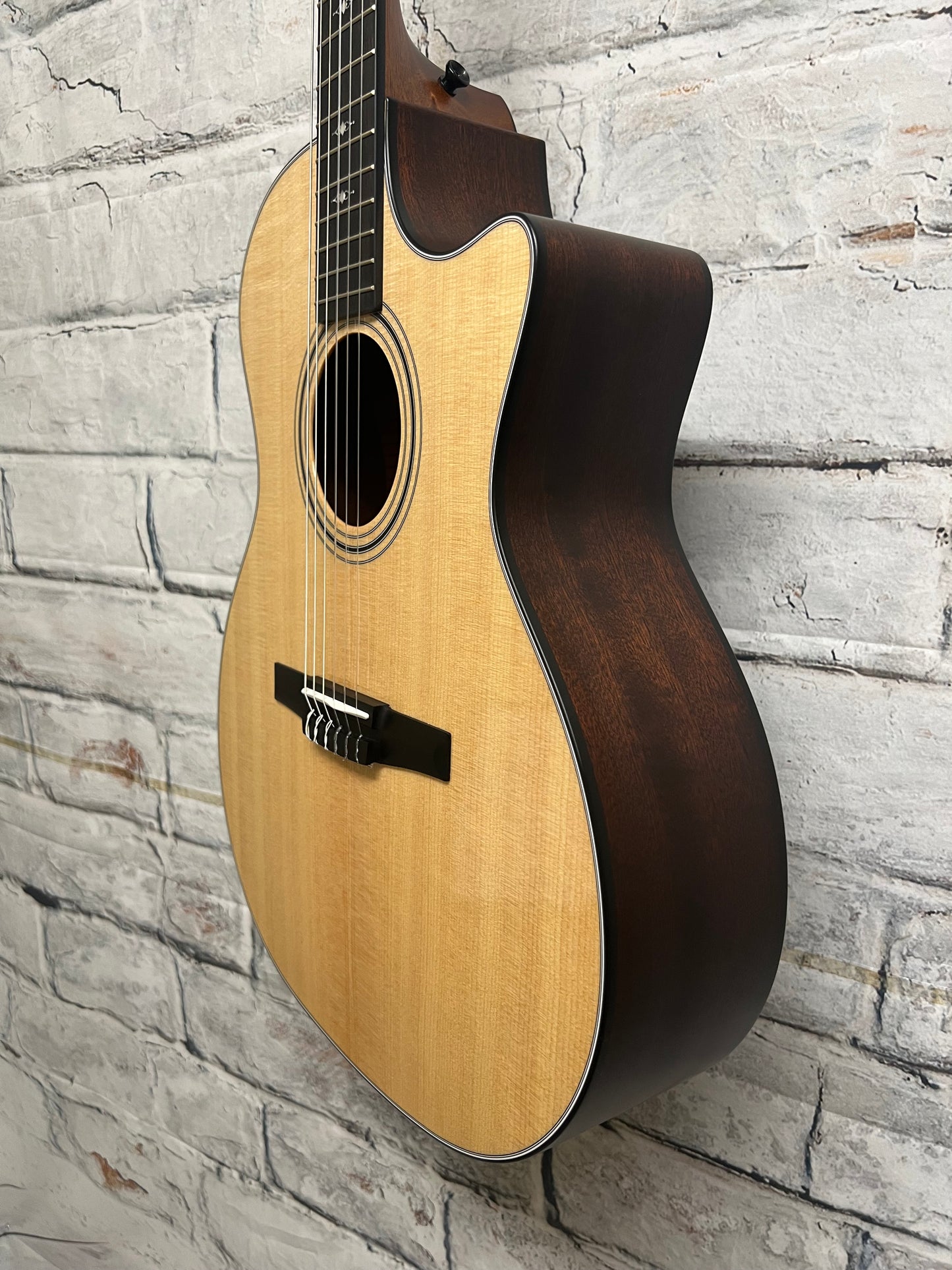 Taylor 314ce-N Nylon Acoustic Electric Guitar Natural Sitka Spruce with Hardshell Case