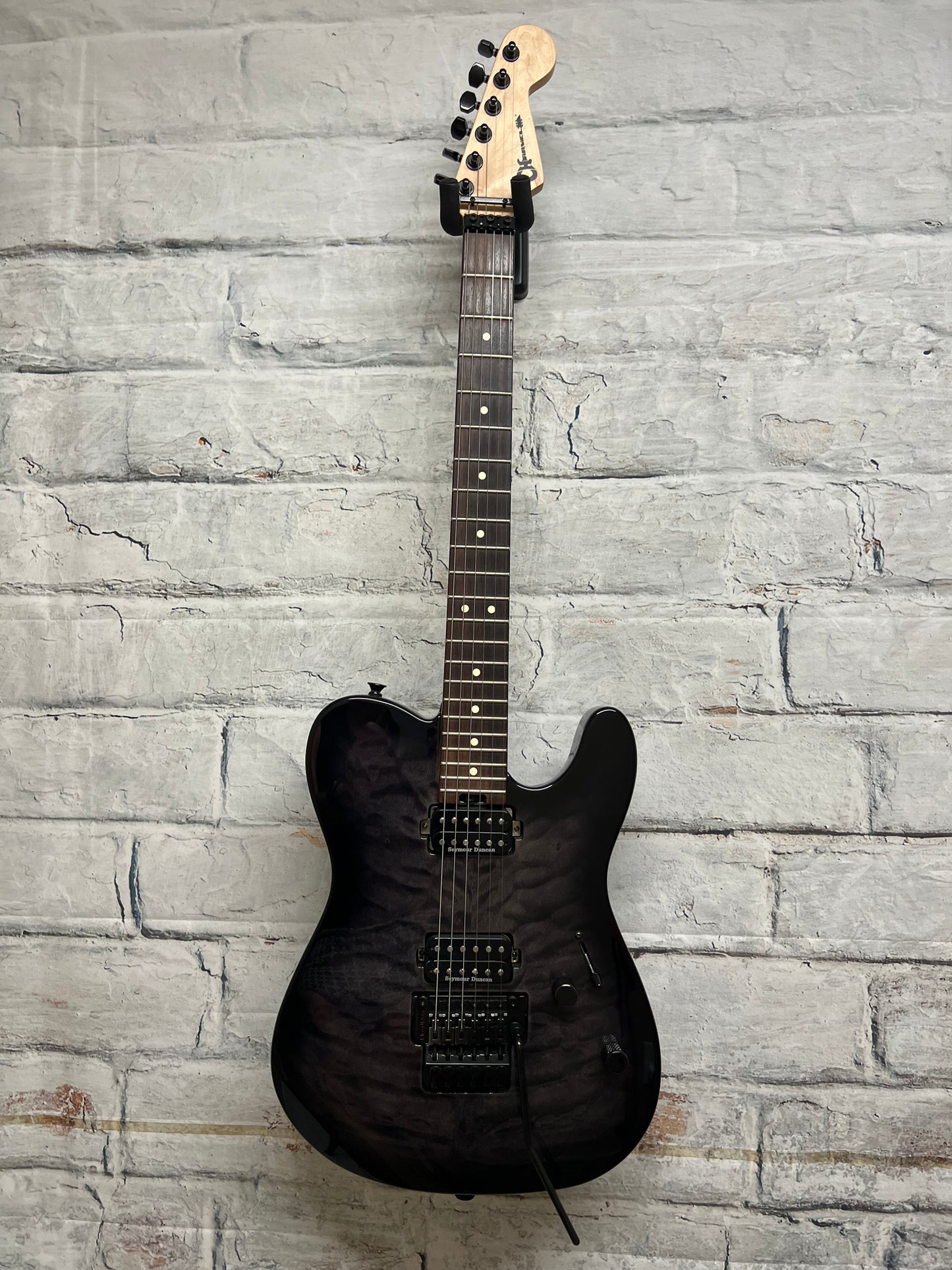 Used Charvel Pro-Mod San Dimas Style 2 HH FR E QM 2017–Trans