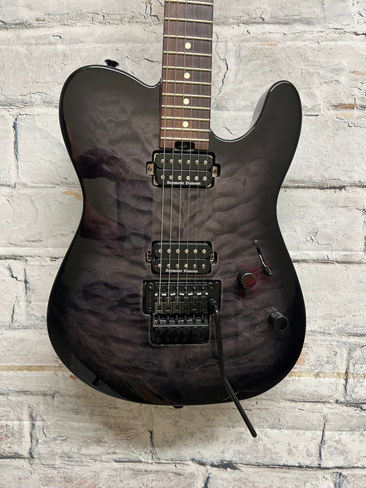 Used Charvel Pro-Mod San Dimas Style 2 HH FR E QM 2017–Trans