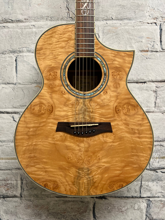 Used Ibanez EW20MBE Exotic Wood Acoustic-Electric