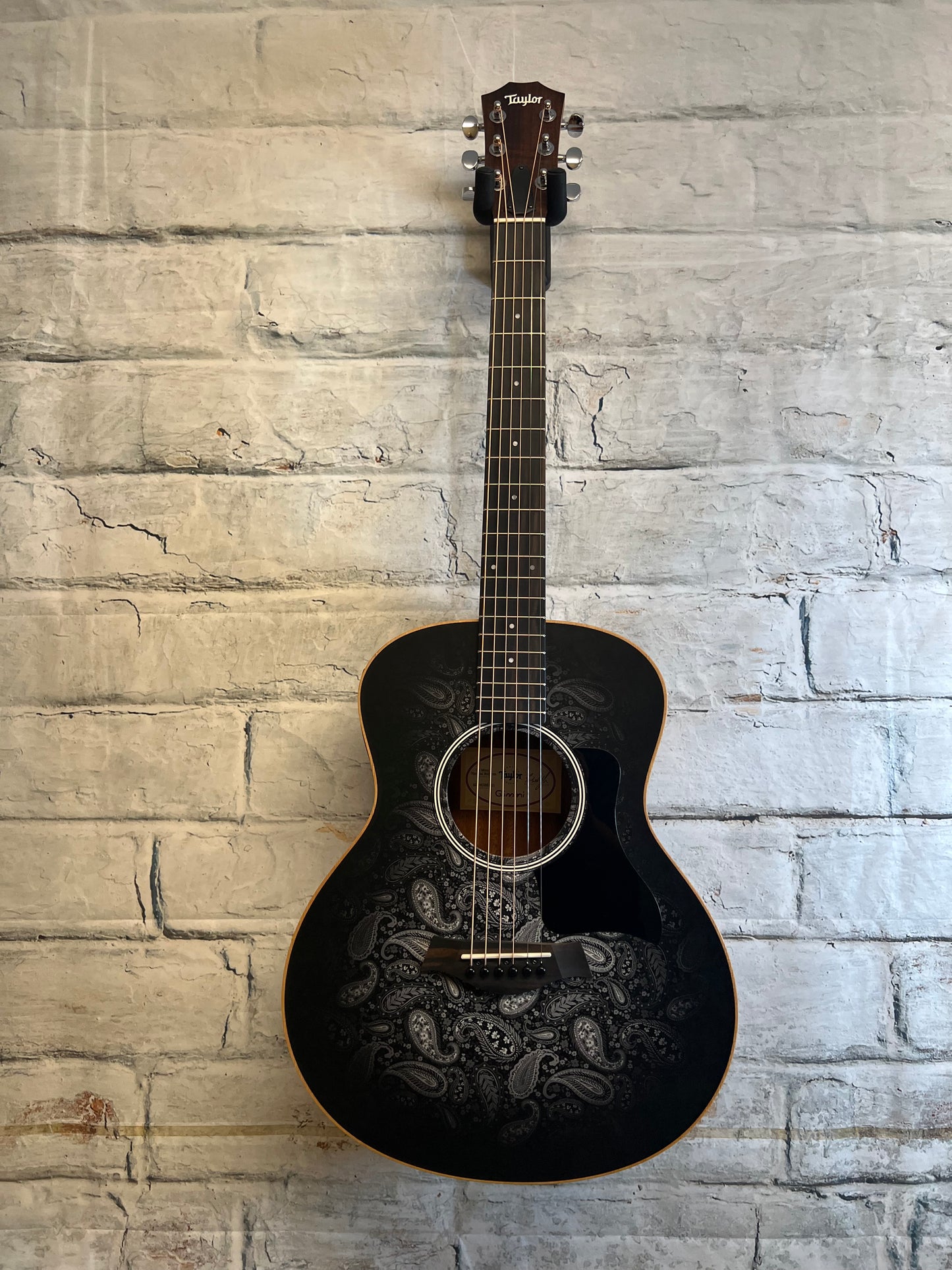 Used Taylor GS Mini Phantom Paisley Acoustic Electric Guitar with Bag