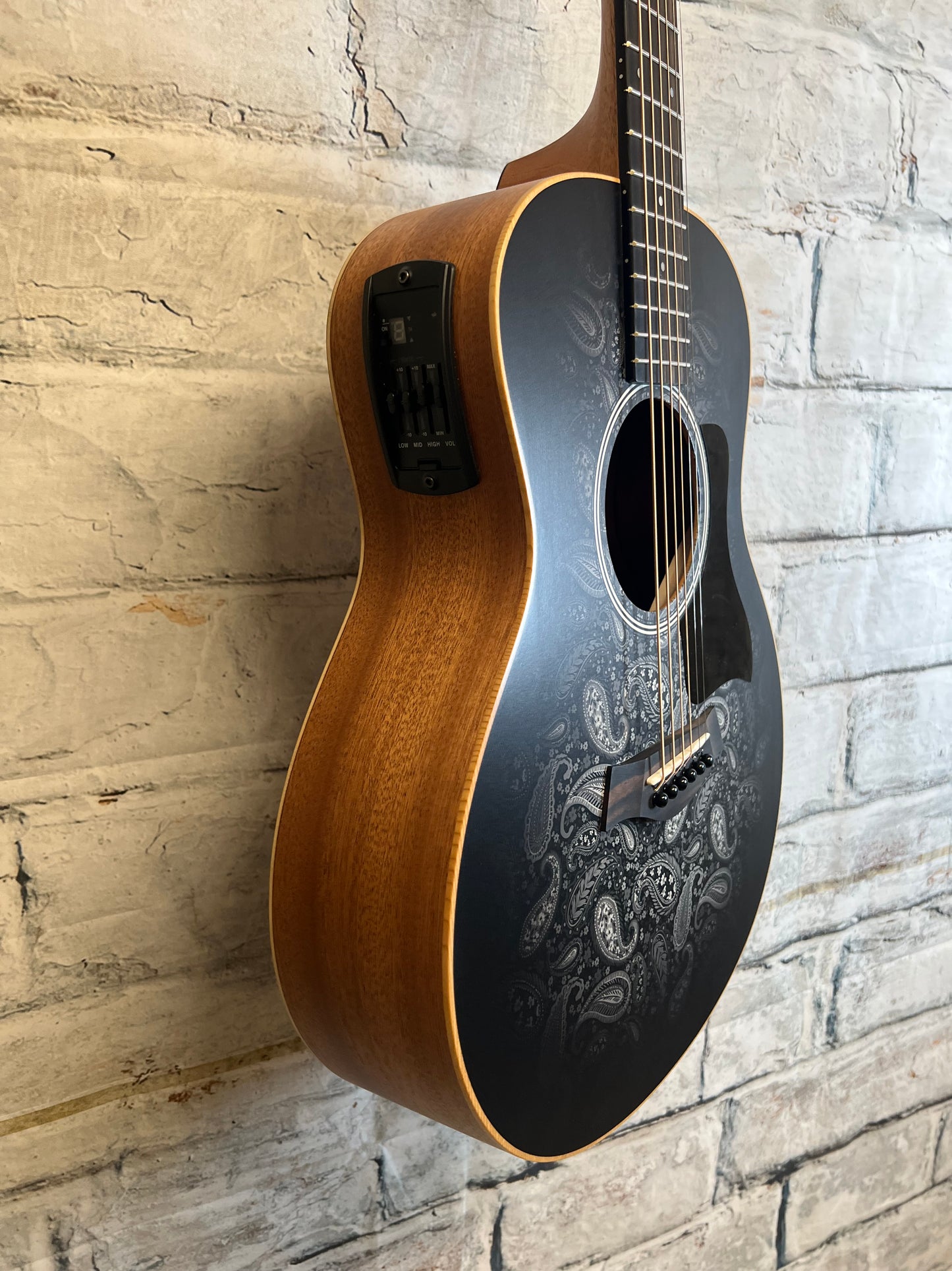 Used Taylor GS Mini Phantom Paisley Acoustic Electric Guitar with Bag