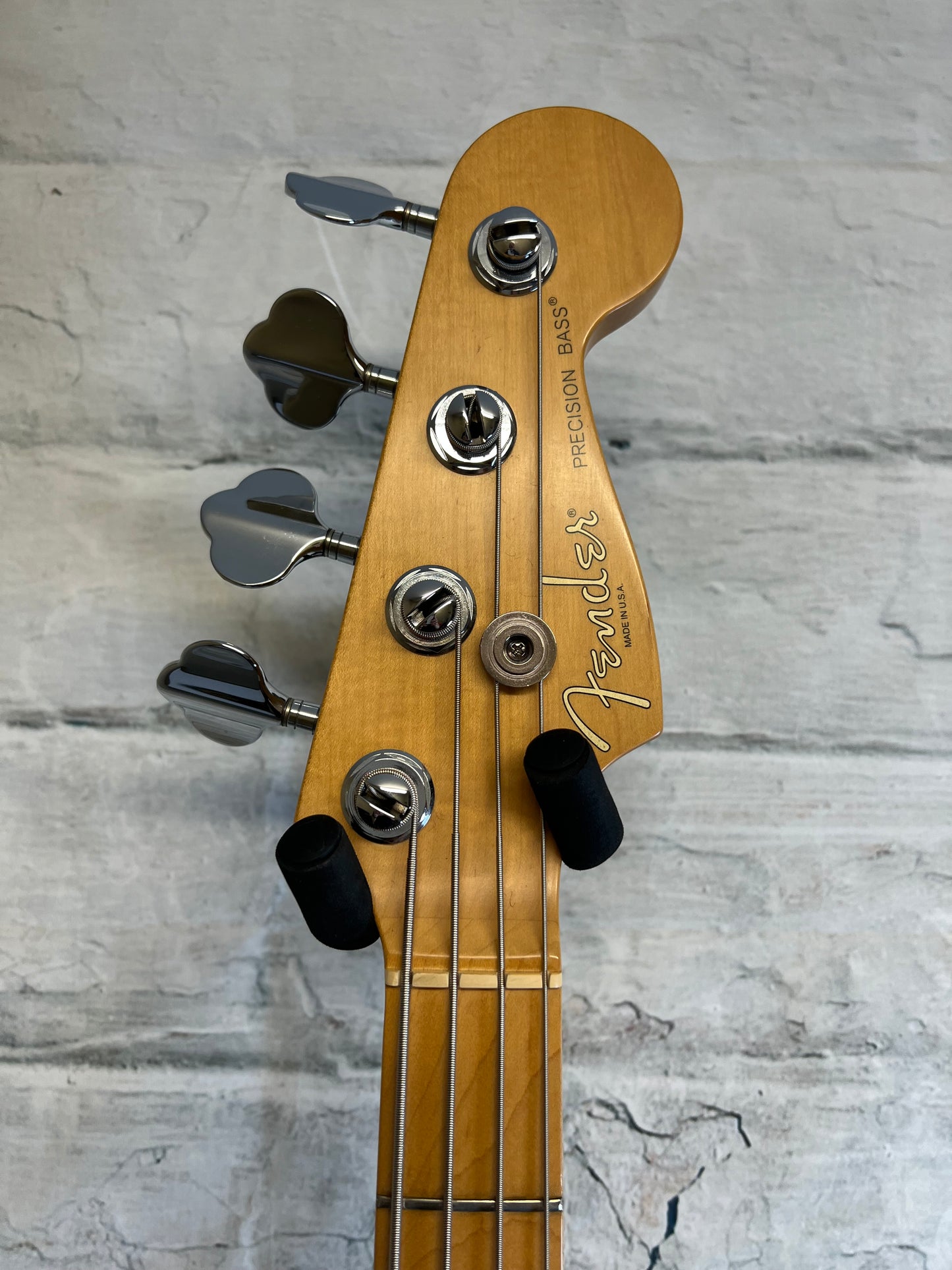 Used Fender American Deluxe Precision Bass with Hardshell Case
