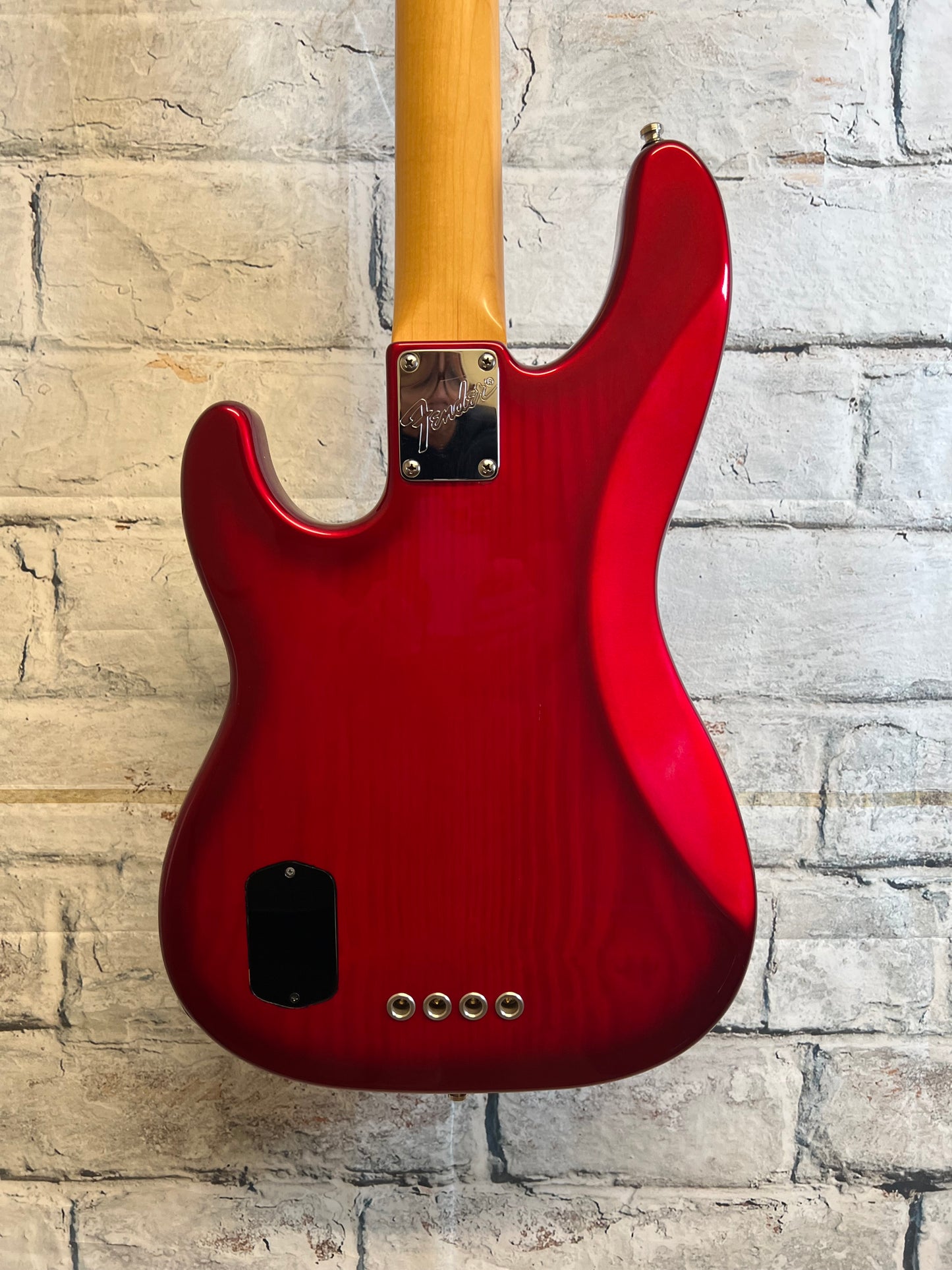 Used Fender American Deluxe Precision Bass with Hardshell Case
