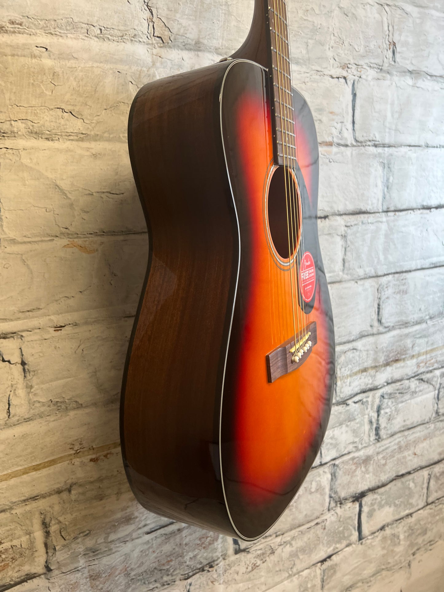 Fender Cc-60s Contemporary Classic 3 Tone Sunburst Acoustic Guitar