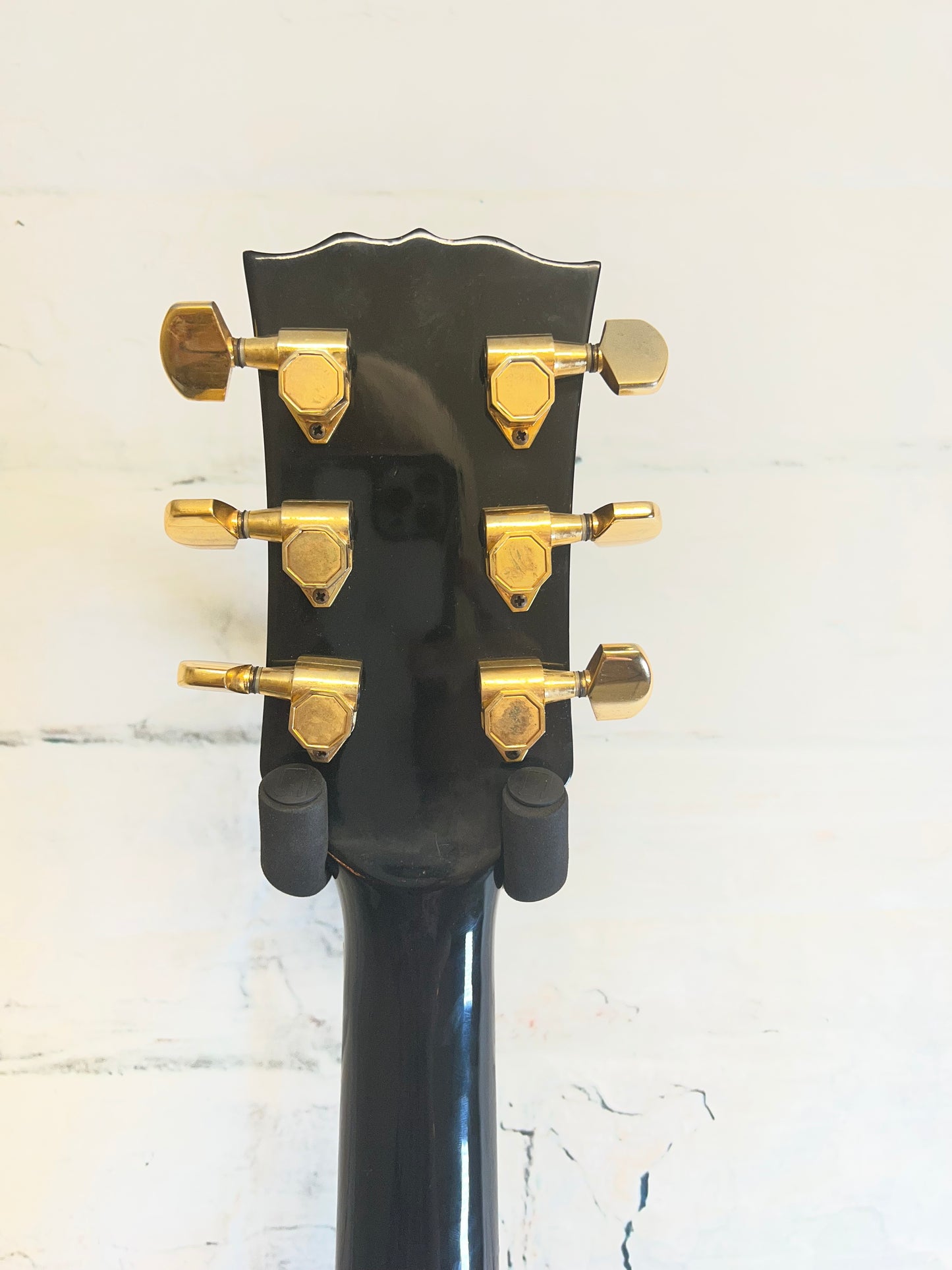 Used Hohner Les Paul Custom Style Guitar with Hardshell Case