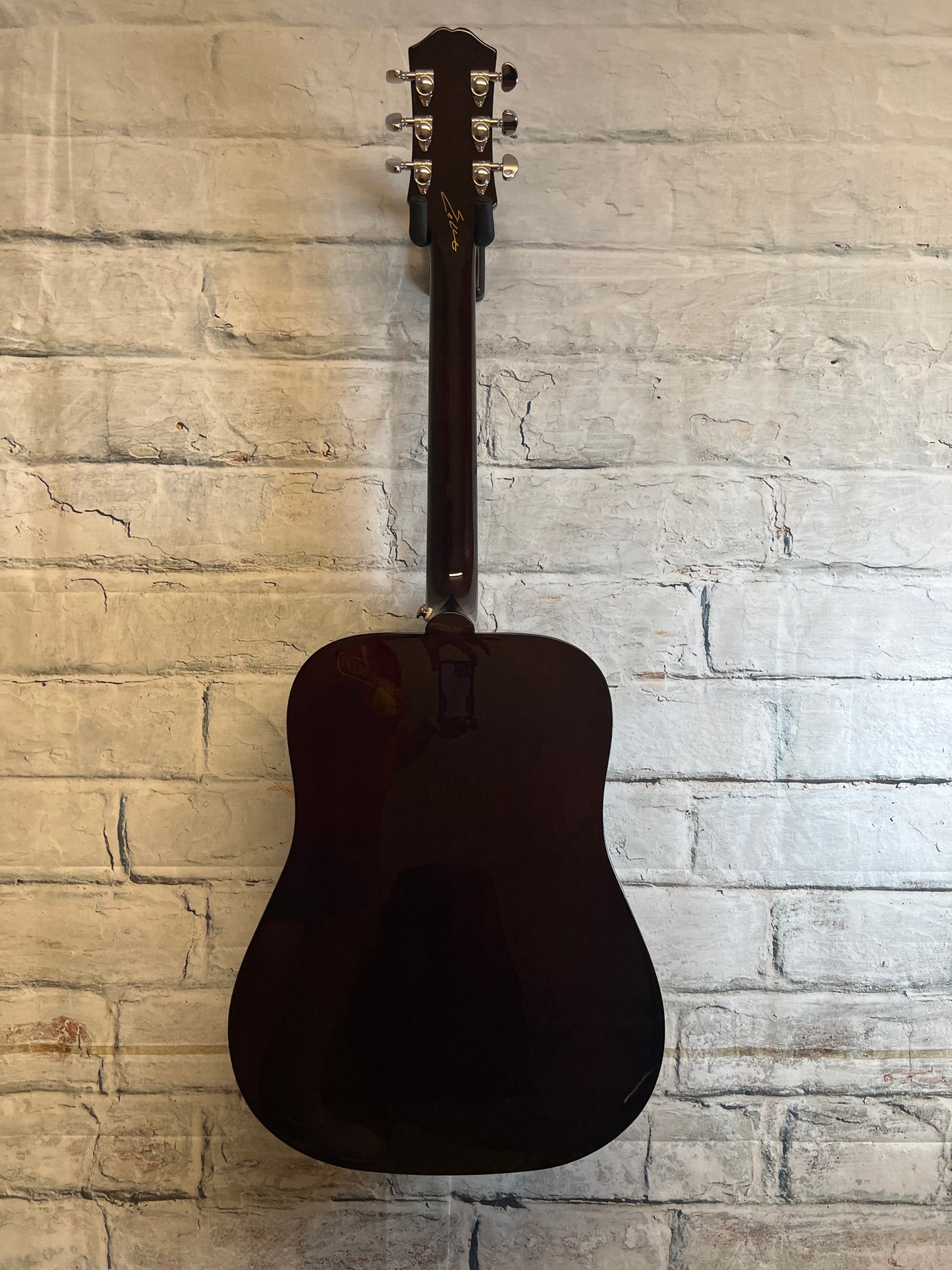 Epiphone Eric Church Hummingbird Dark Studio Cobra Burst with Hardshell Case