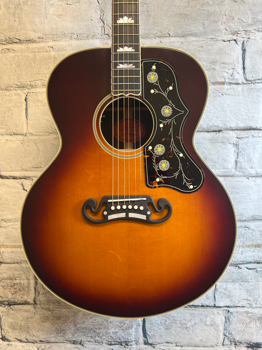 Epiphone Pre War Sj0200 Rosewood Reissue Vintage Sunburst with Hardshell Case