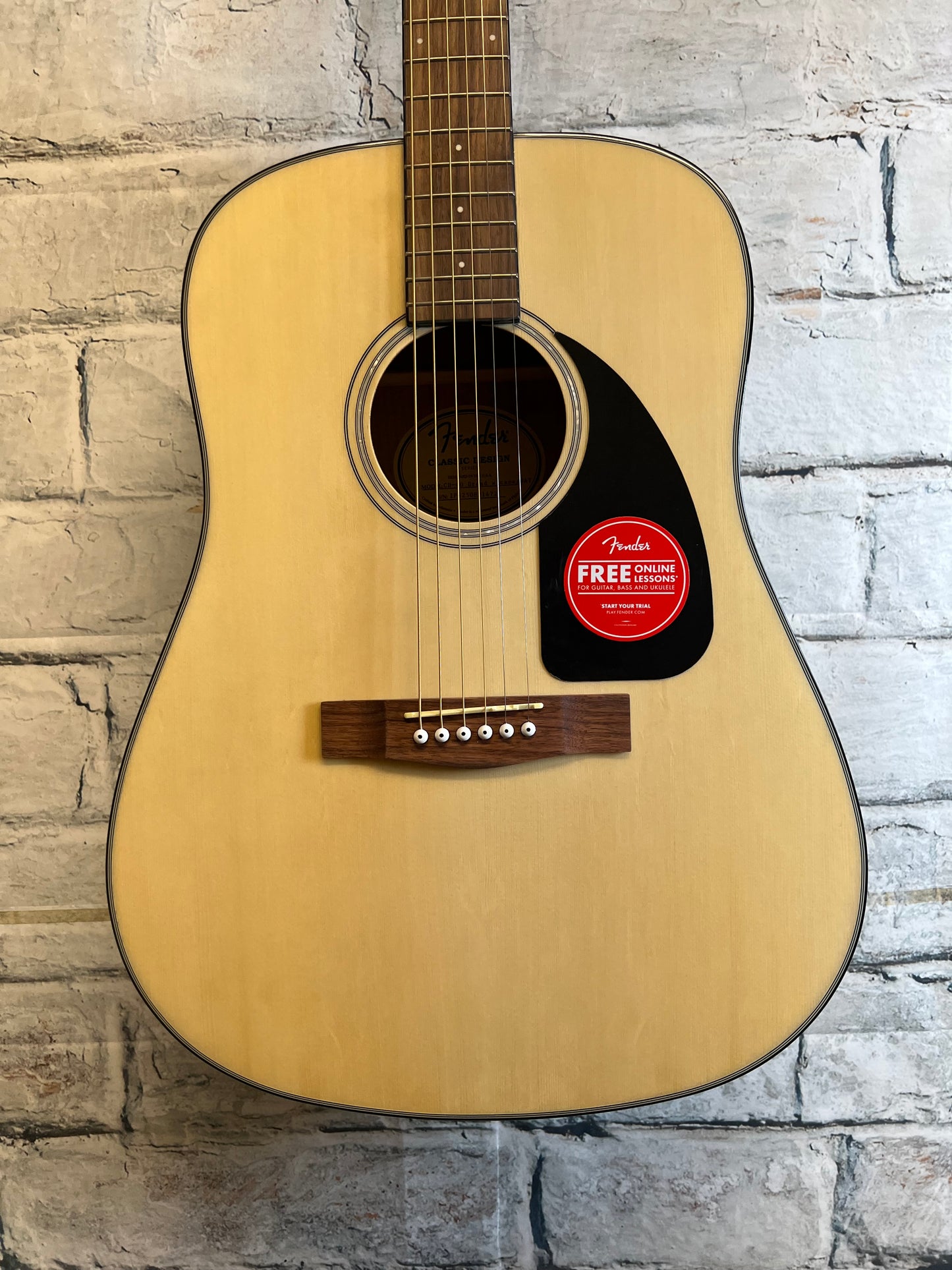 Fender CD-V3 Dreadnought Acoustic Guitar