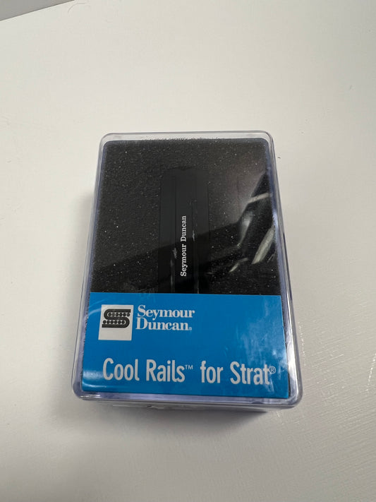 Seymour Duncan Cool Rails Strat- Neck/Mid- Black