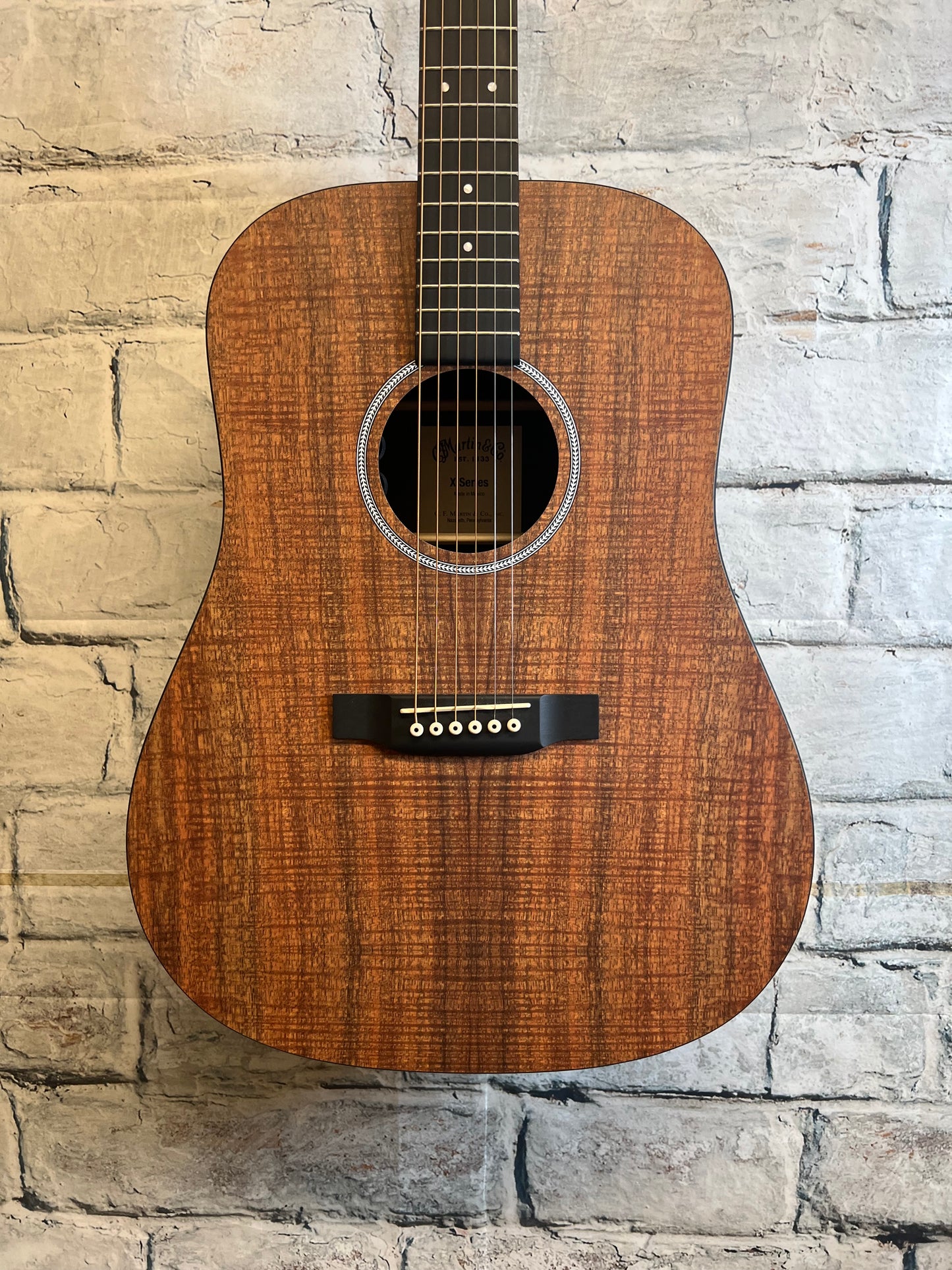 Used Martin DX1E Koa Acoustic Guitar Dreadnought with Fishman Pickups