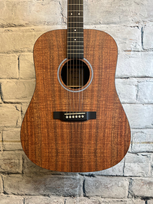 Used Martin DX1E Koa Acoustic Guitar Dreadnought with Fishman Pickups