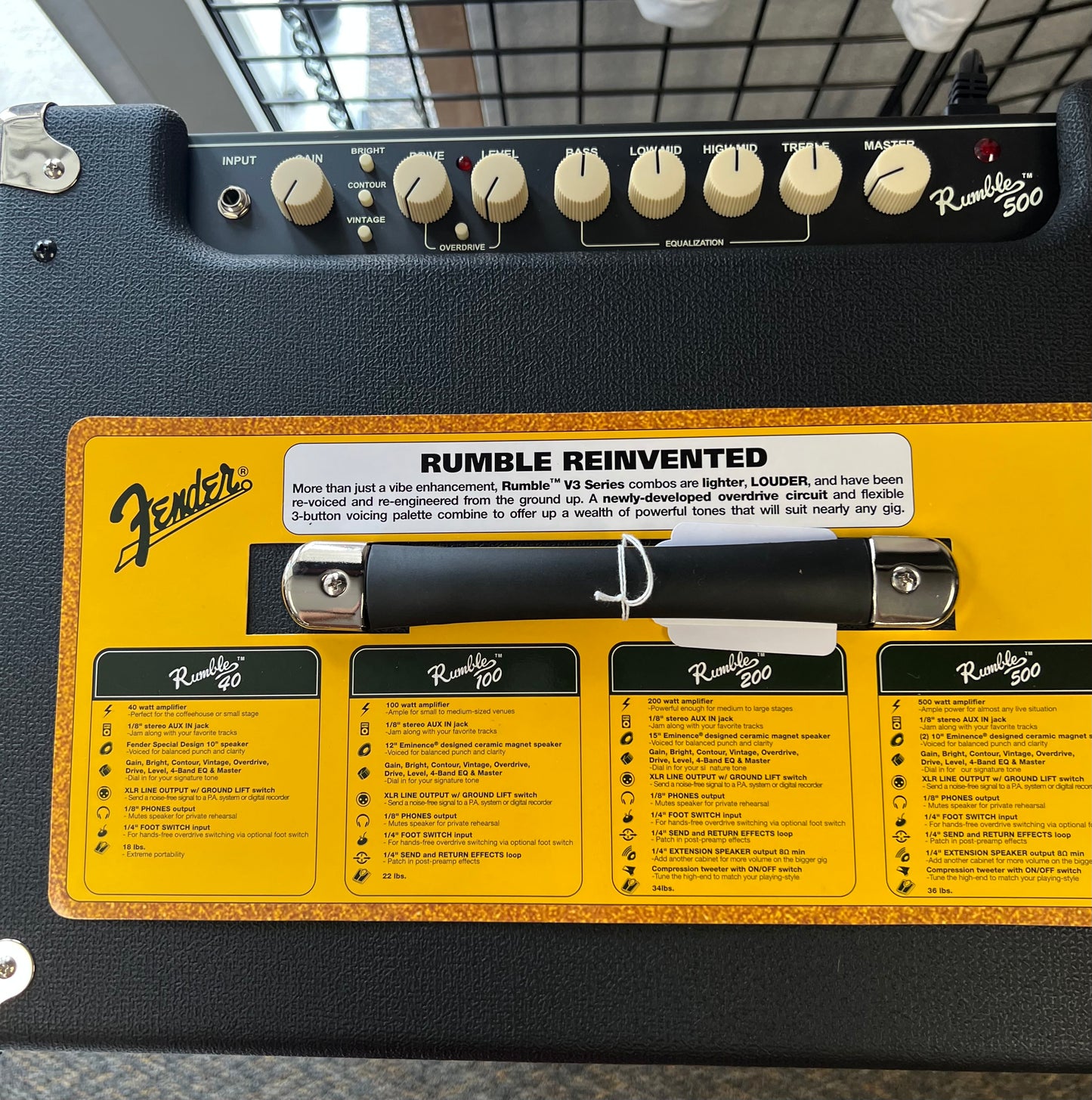Fender Rumble 550 Watt 210 Combo Bass Amp