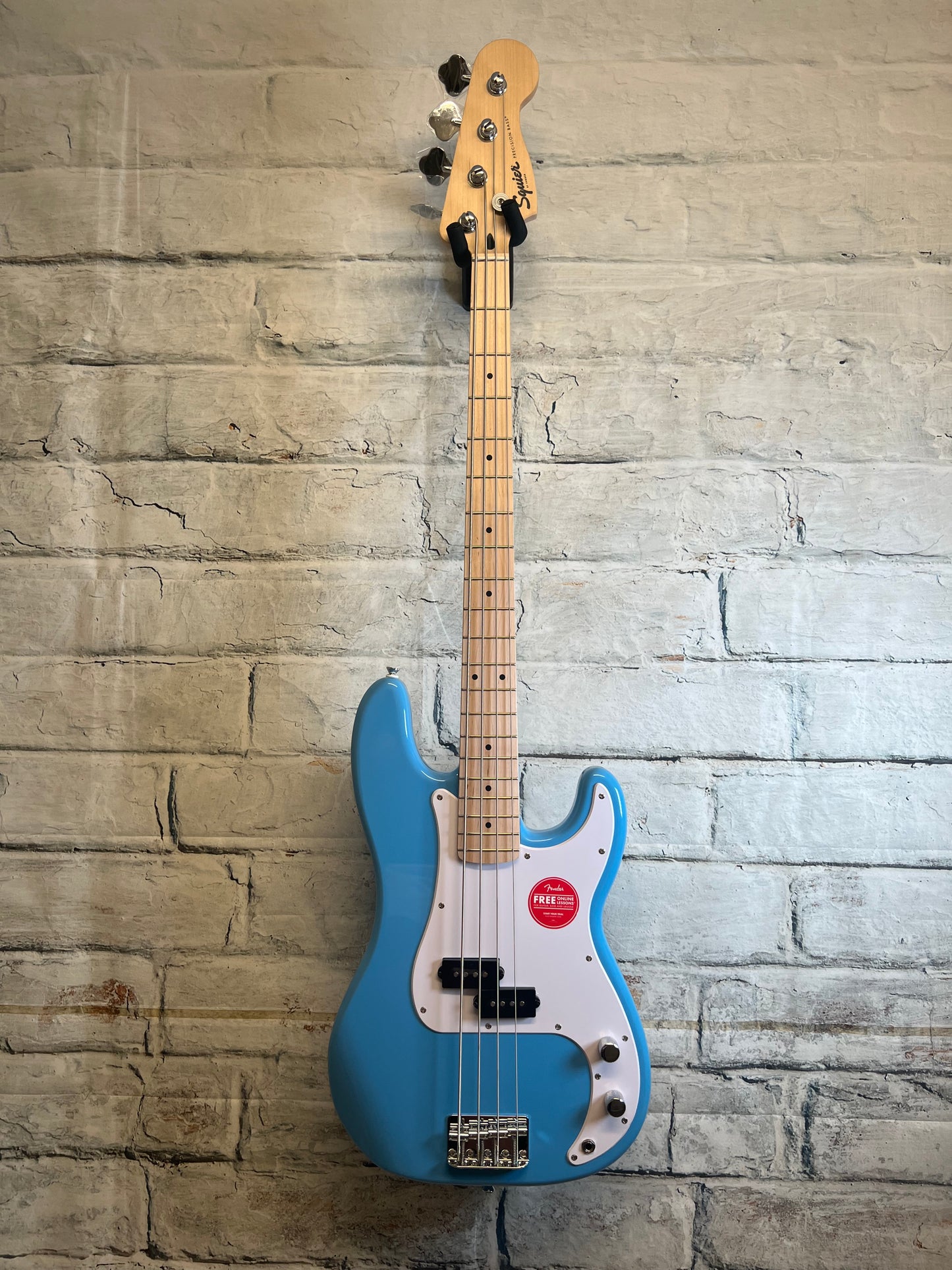 Squier Sonic Precision Bass, Maple Fingerboard,White Pickguard