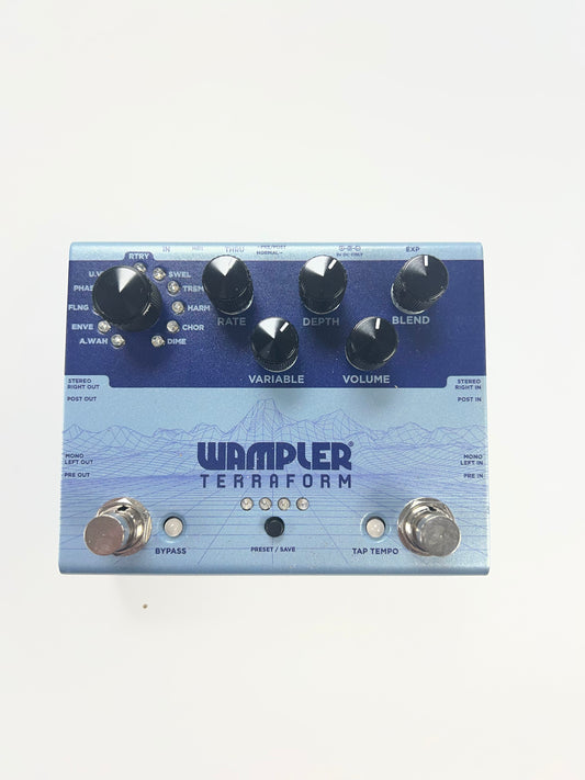 Wampler Terraform Modulation Multi Effects Pedal