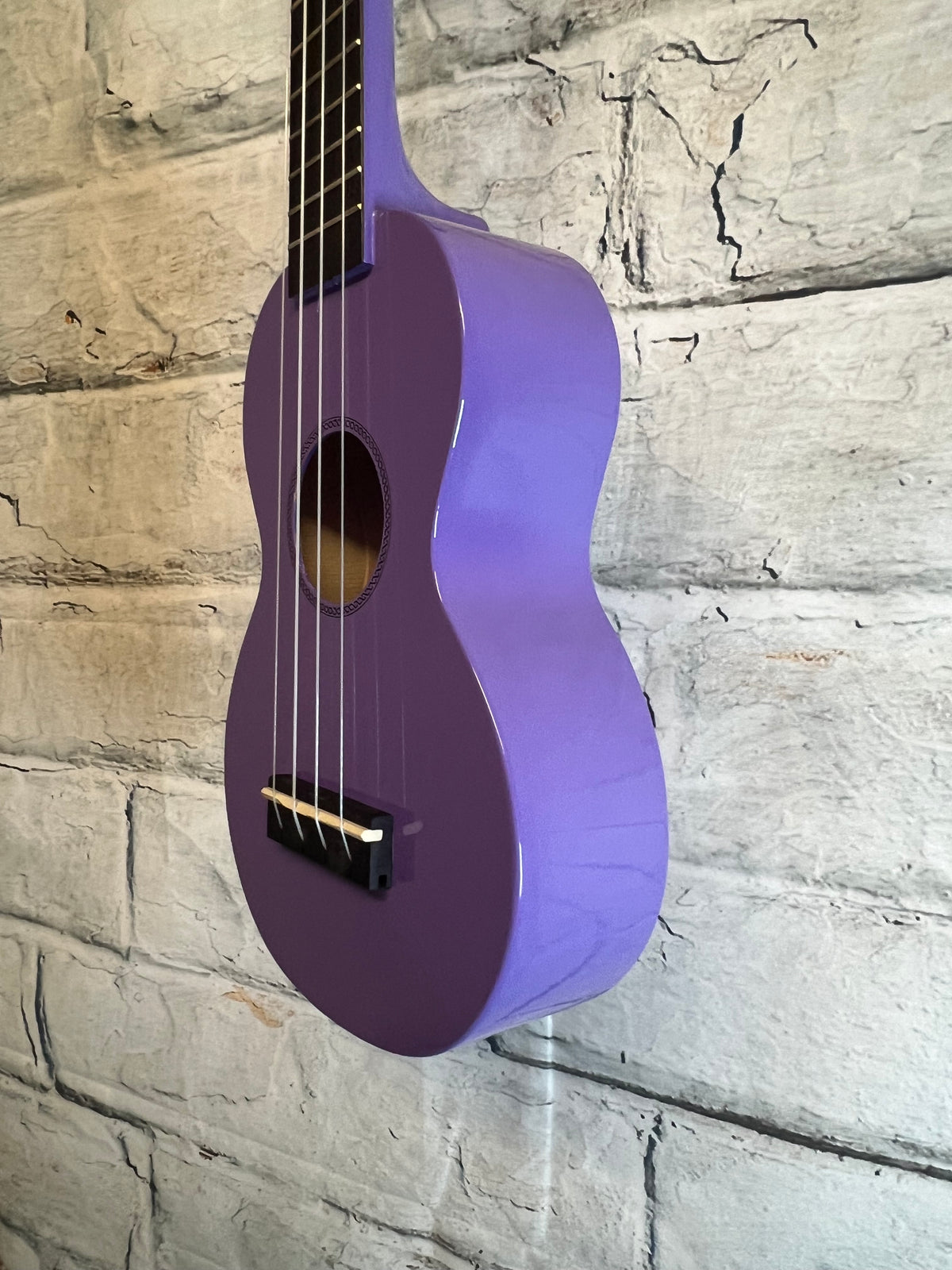 Mahalo MR1-PP Rainbow Soprano Ukulele, Purple with Bag