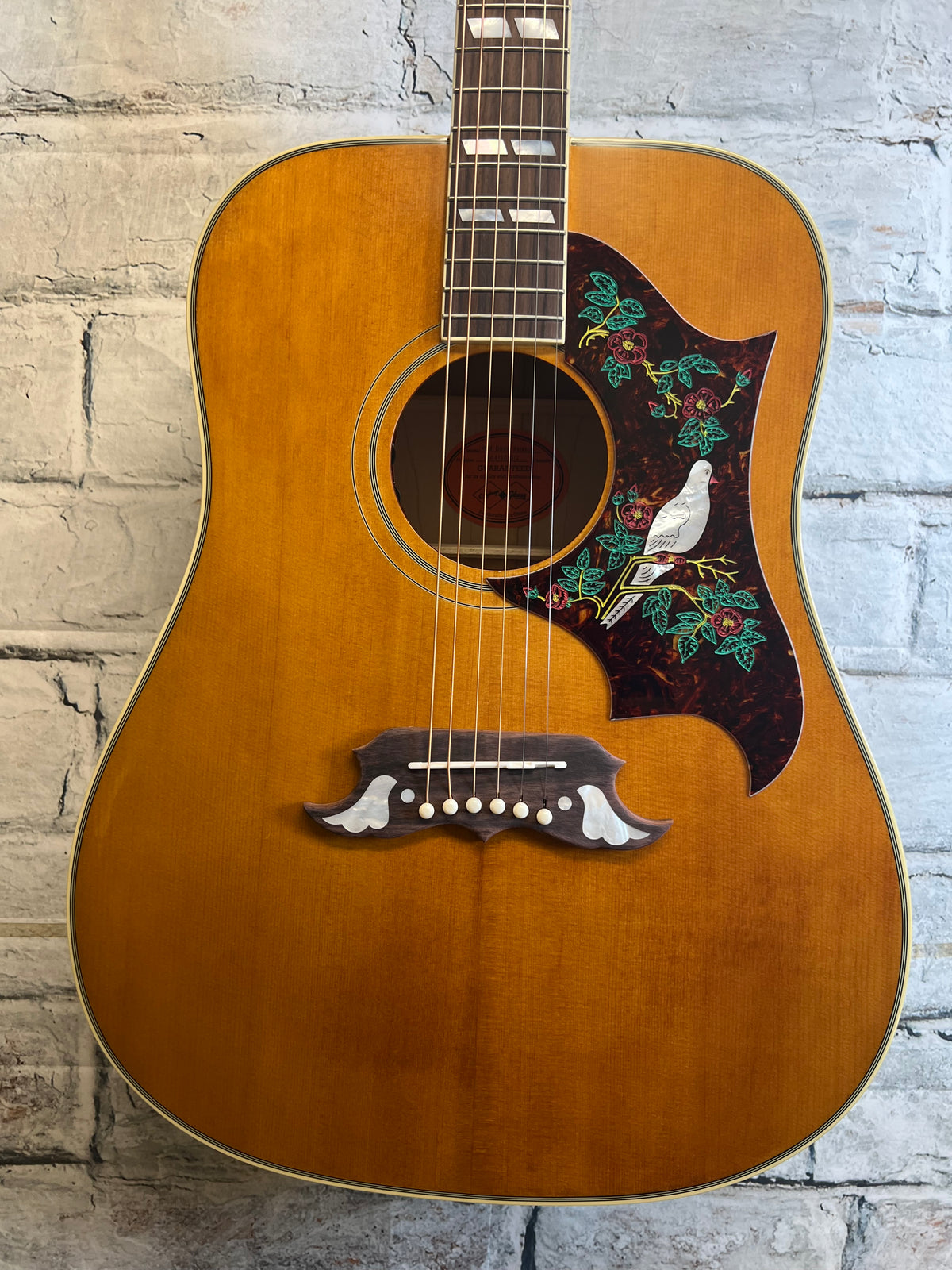 Epiphone 1963 Dove Reissue Acoustic-Electric Guitar- with Hardshell Case