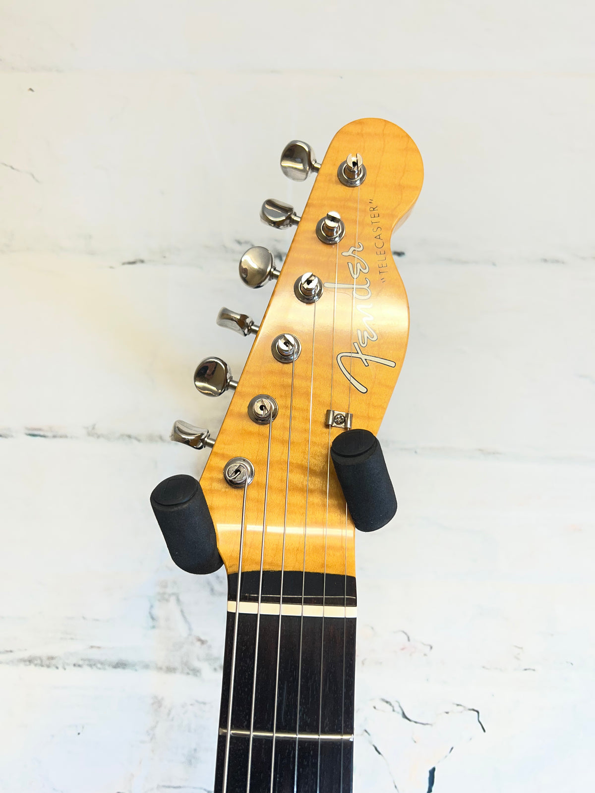 Used Fender Made in Japan Photo Flame Telecaster with Hardshell Case