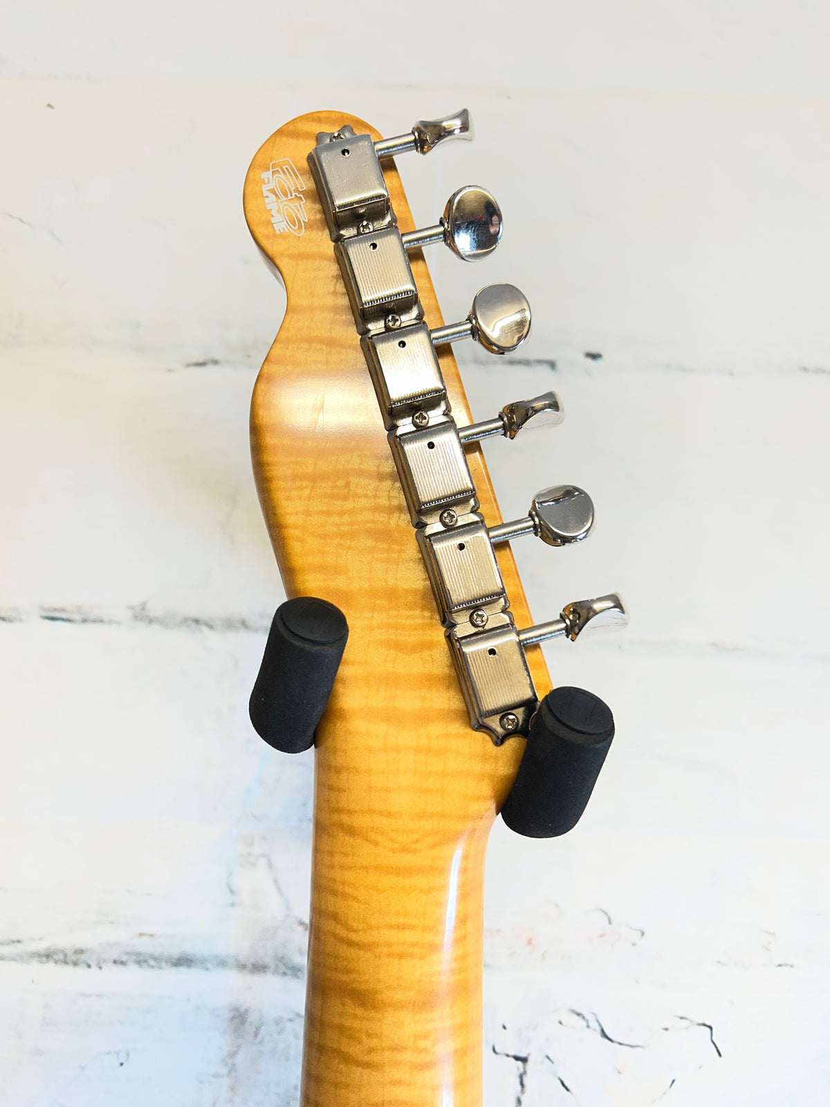 Used Fender Made in Japan Photo Flame Telecaster with Hardshell Case