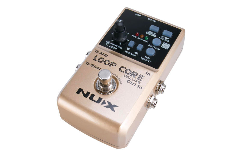 NUX Loop Core Deluxe Looper w/Drum Machine