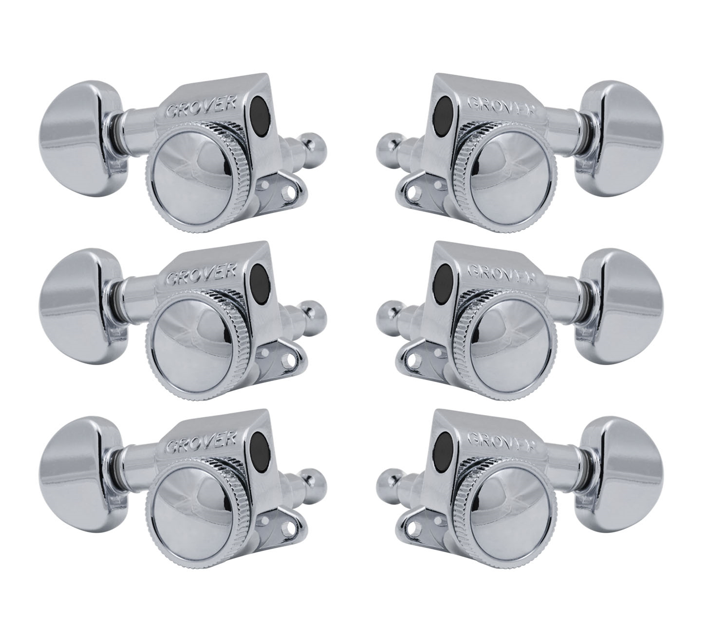 Grover Mini Locking Rotomatics 3+3- Chrome