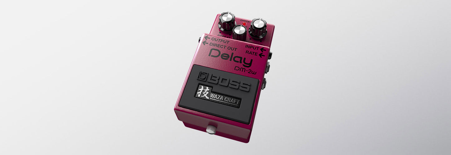 Boss DM-2W Waza Craft Delay Pedal