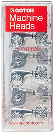 Gotoh Luxury Tuners 21:1 - 6-String, Chrome