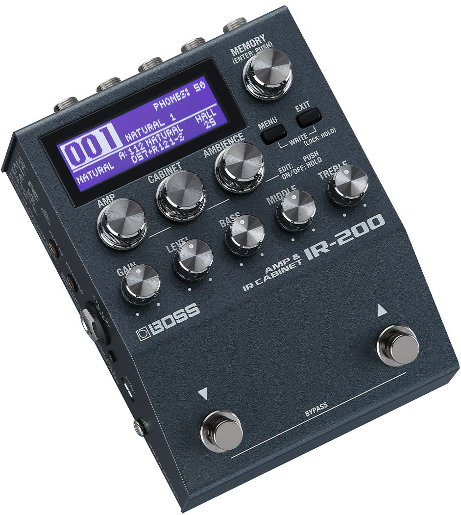 Boss IR-200 Amp and IR Cabinet Pedal - NEW