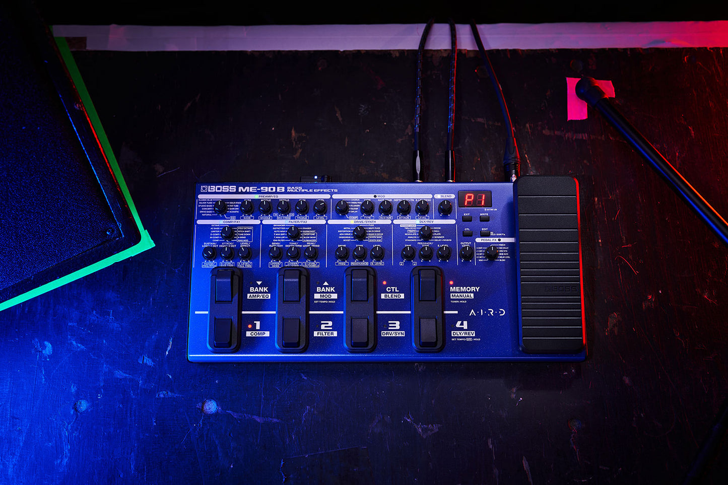 Boss ME-90B Bass Guitar Multi-Effects Pedal