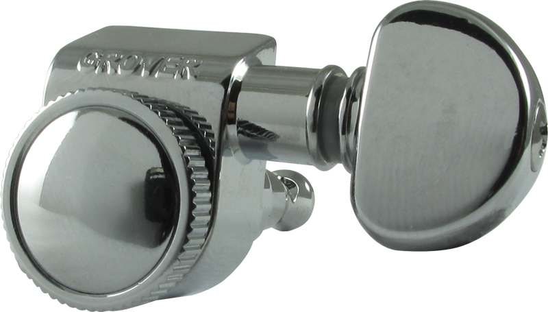 Grover Mini Locking Rotomatics 3+3- Chrome