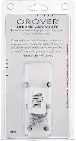 Grover Mini Locking Rotomatics 3+3- Chrome